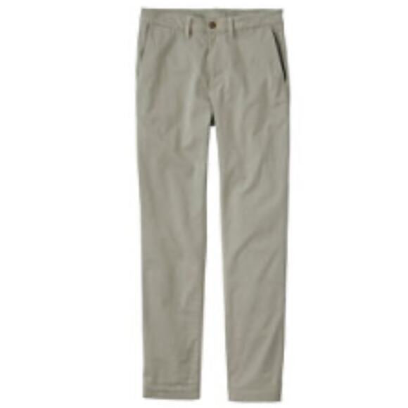 L.L Bean Favorite Fit Womens Casual Chino Pants Light Green Size 12 - Picture 1 of 12